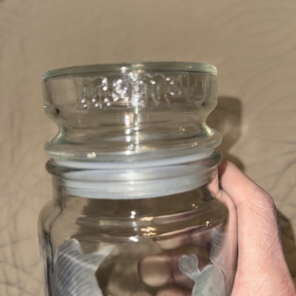 🏡VINTAGE 1980 M&M's GLASS LA OLYMPIC COMMITTEE JAR - Picture 5 of 7